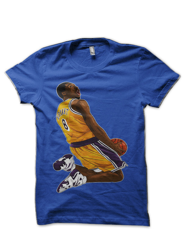 Kobe Bryant-Mamba Dunk Royal Blue T-Shirt