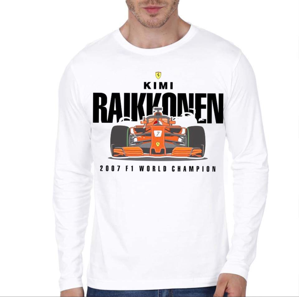 Kimi Räikkönen Full Sleeve T-Shirt