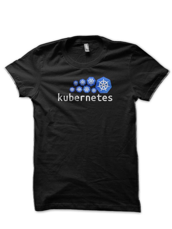 Kubernetes Black T-Shirt