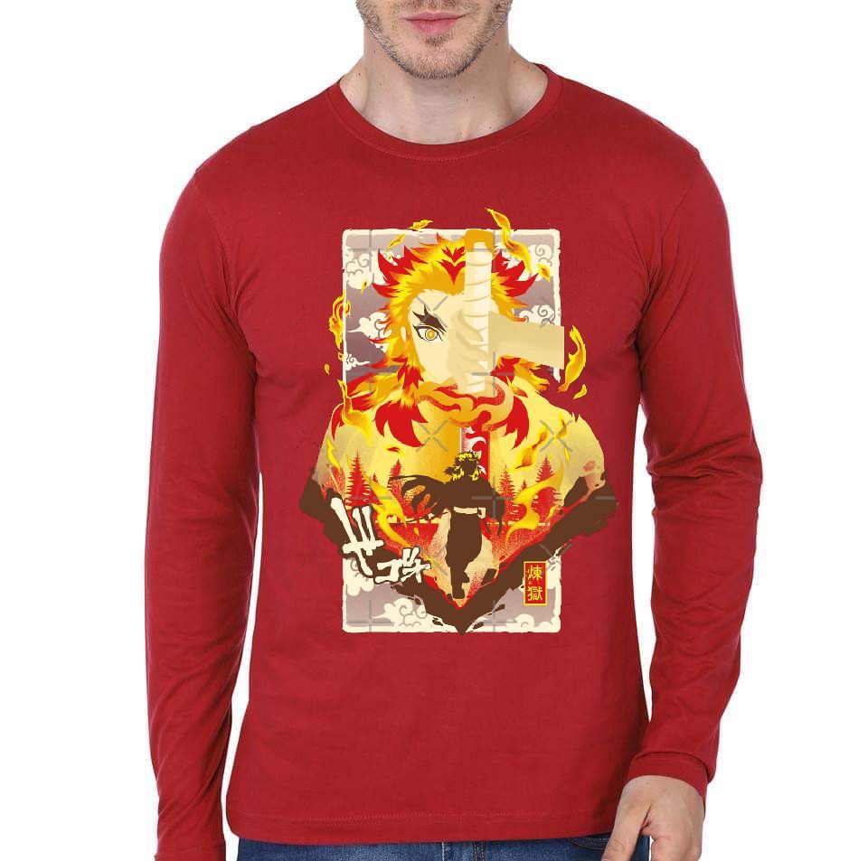 Kyo-Juro Fire Classic Full Sleeve T-Shirt