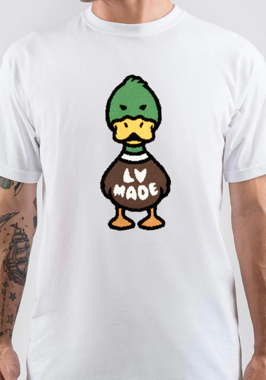 LV MADE INTARSIA JACQUARD DUCK T-SHIRT