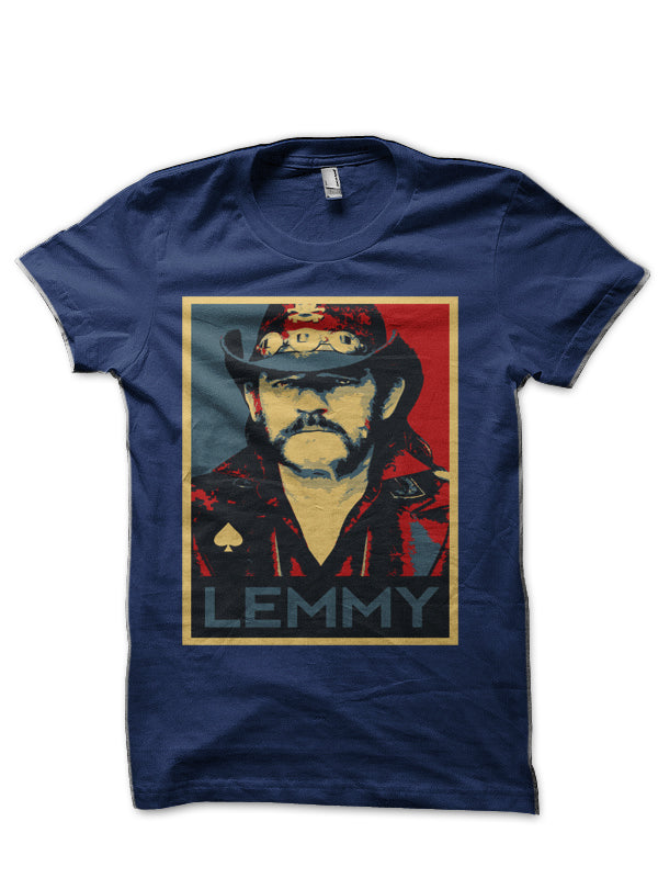 Lemmy Hope Portrait Half Sleeve T-Shirt