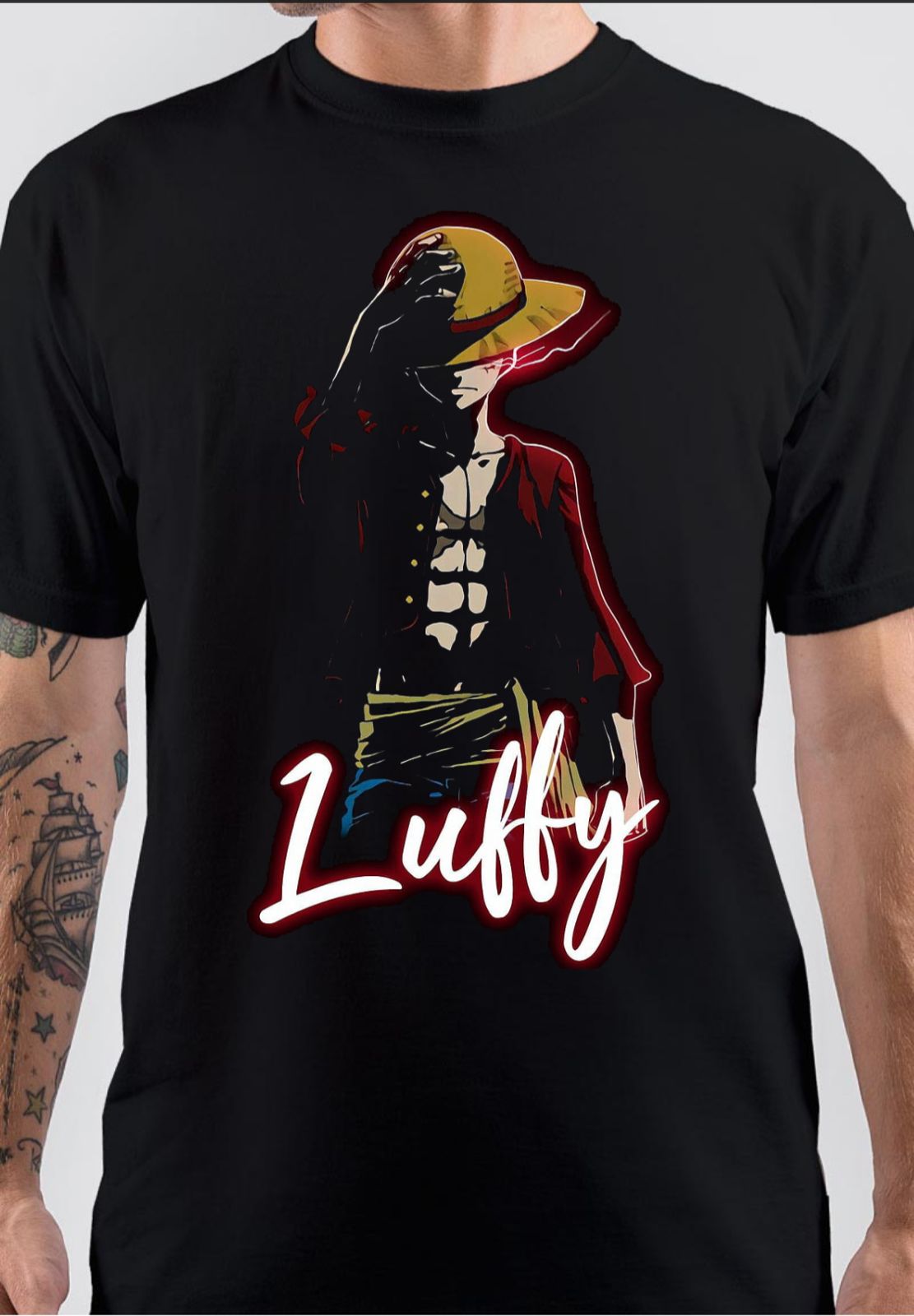 Luffy Black T-Shirt