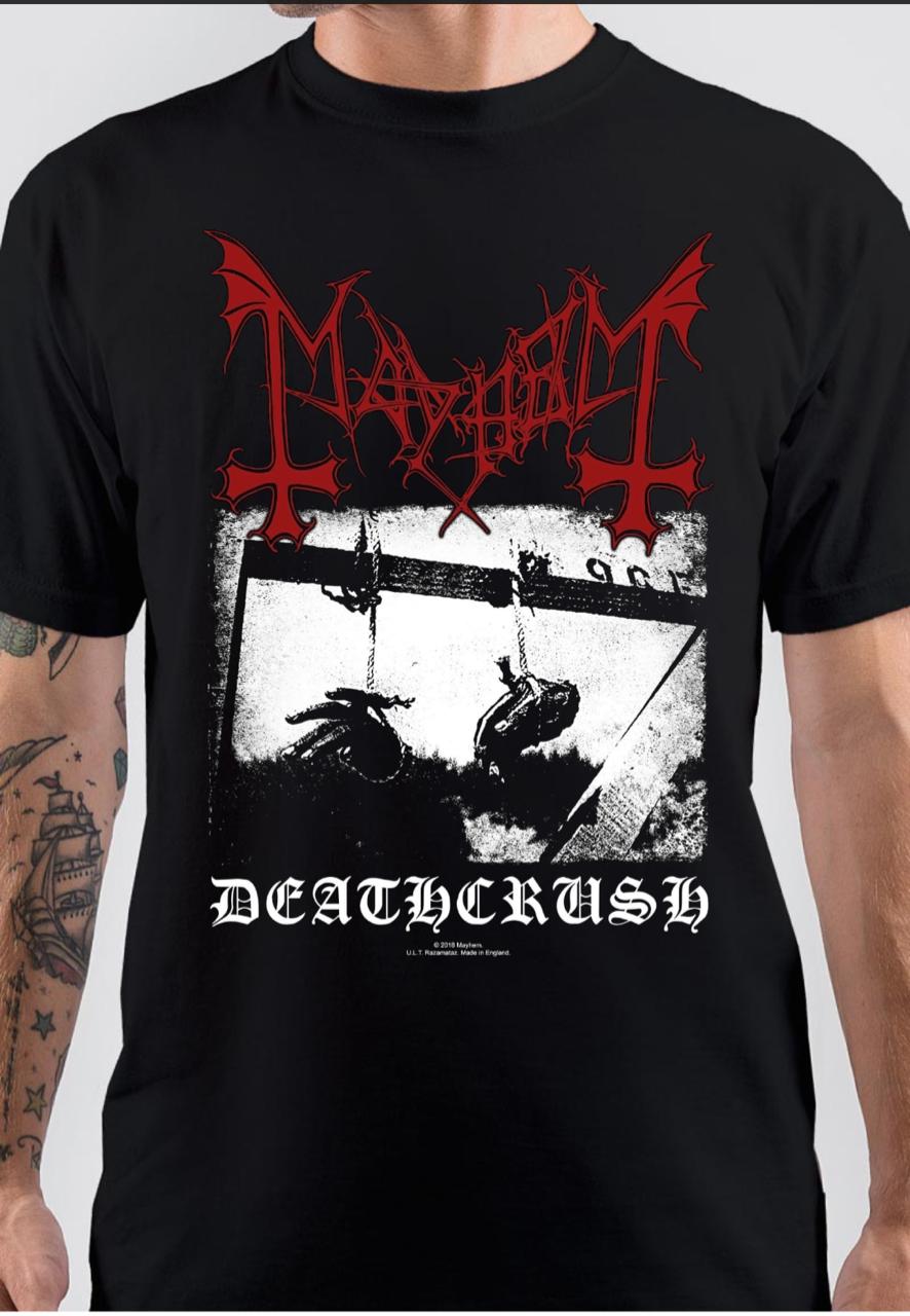 Mayhem Deathcrush Black T-Shirt