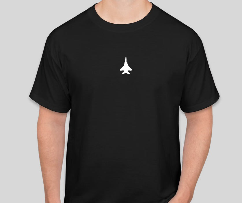 McDonnell Douglas F-15 Eagle Black T-Shirt