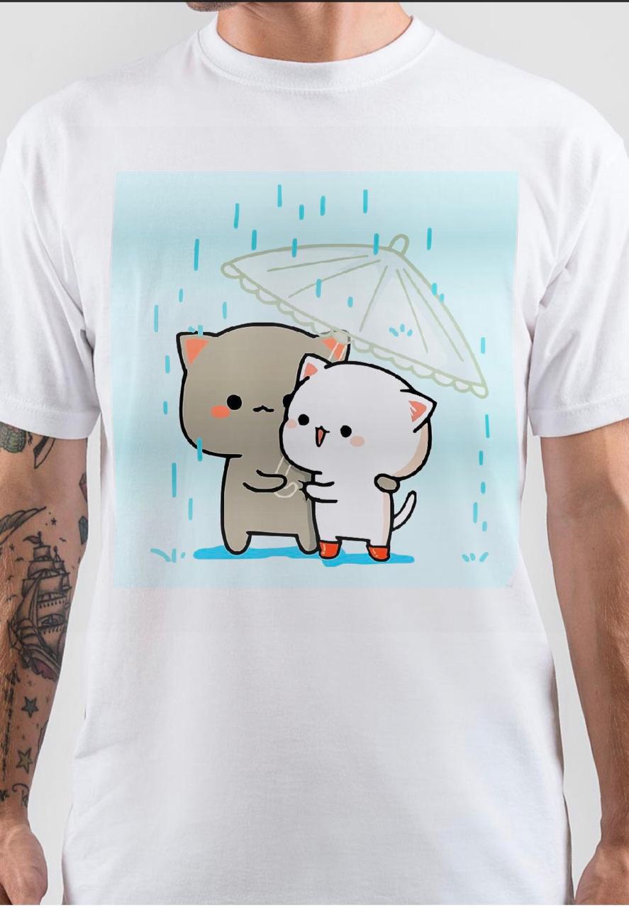Milk & Mocha Bear White T-Shirt