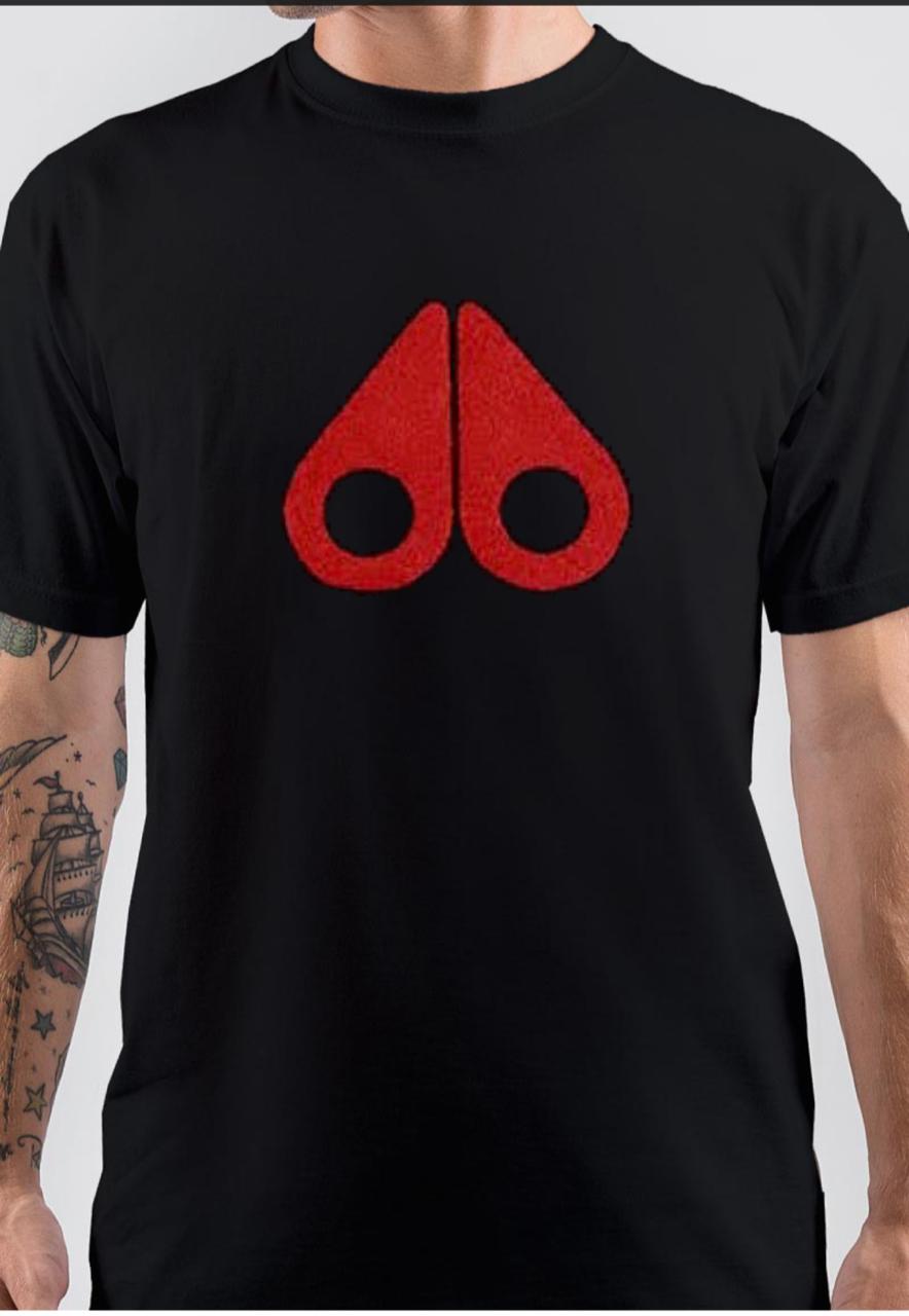 Moncler Black T-Shirt
