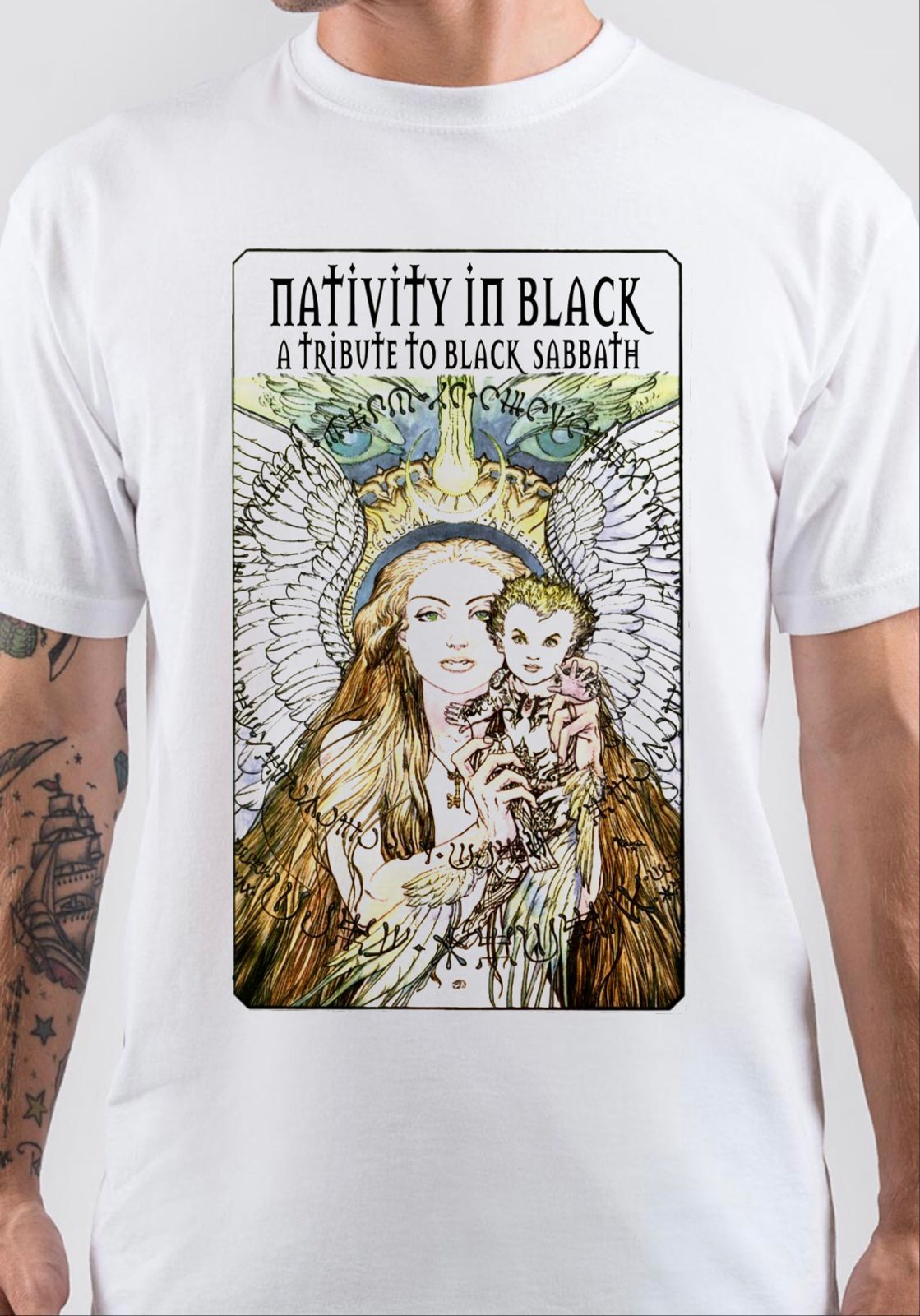 Nativity In Black T-Shirt
