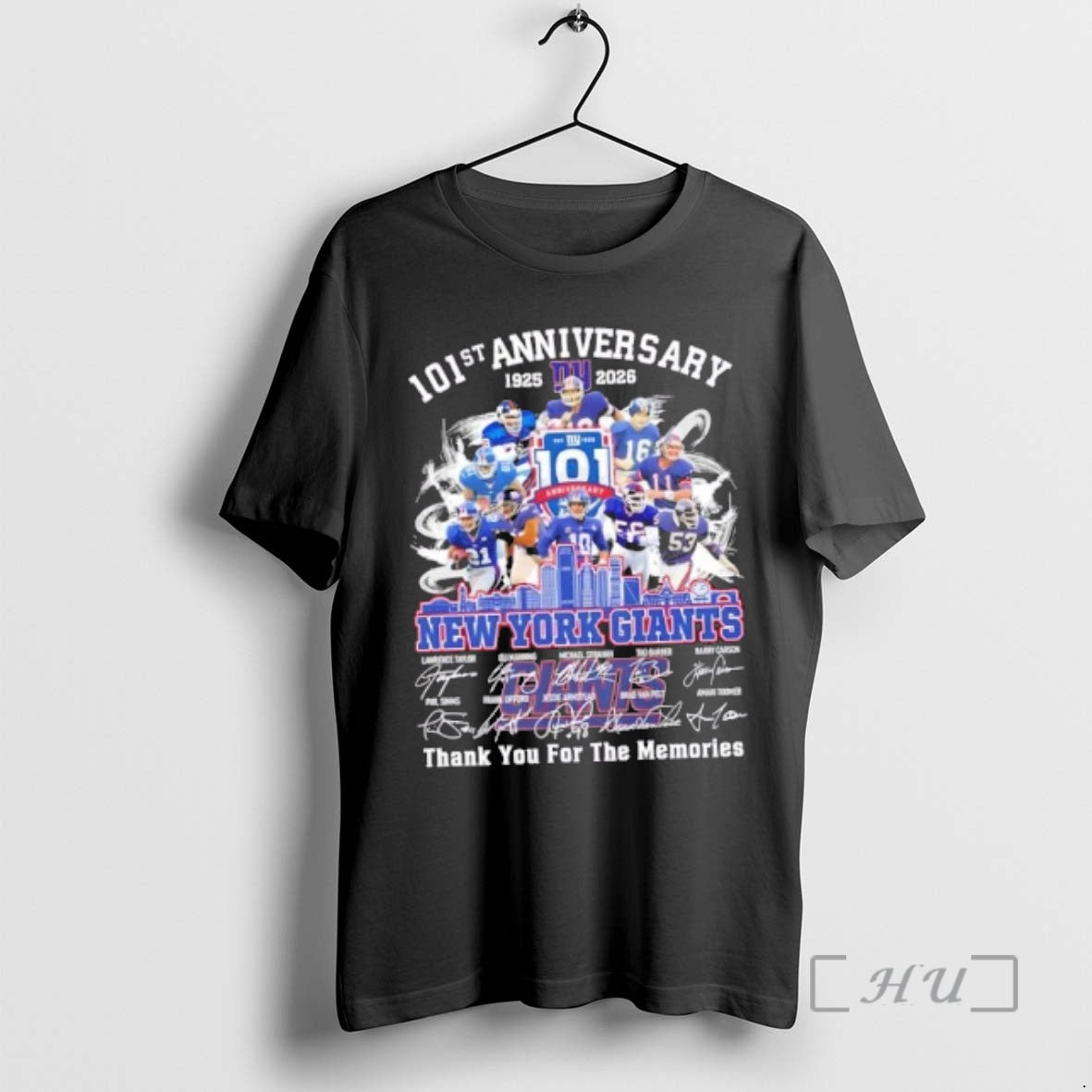 New 101st Anniversary 1925 2026 New York Giants Lawrence Taylor And Legends Thank You For