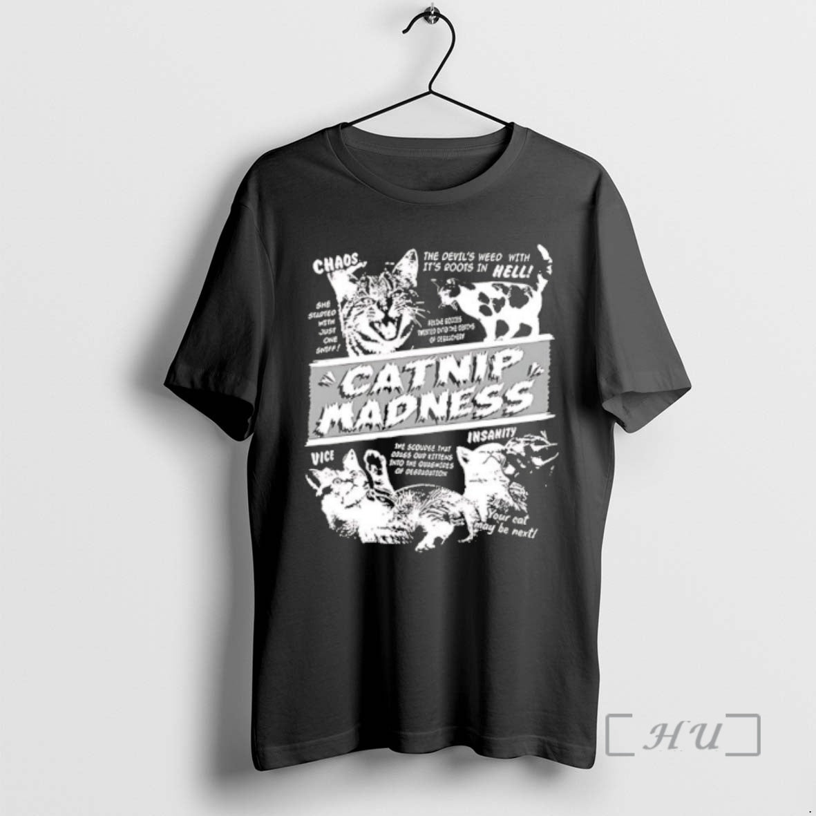 New Catnip Madness Graphic Retro