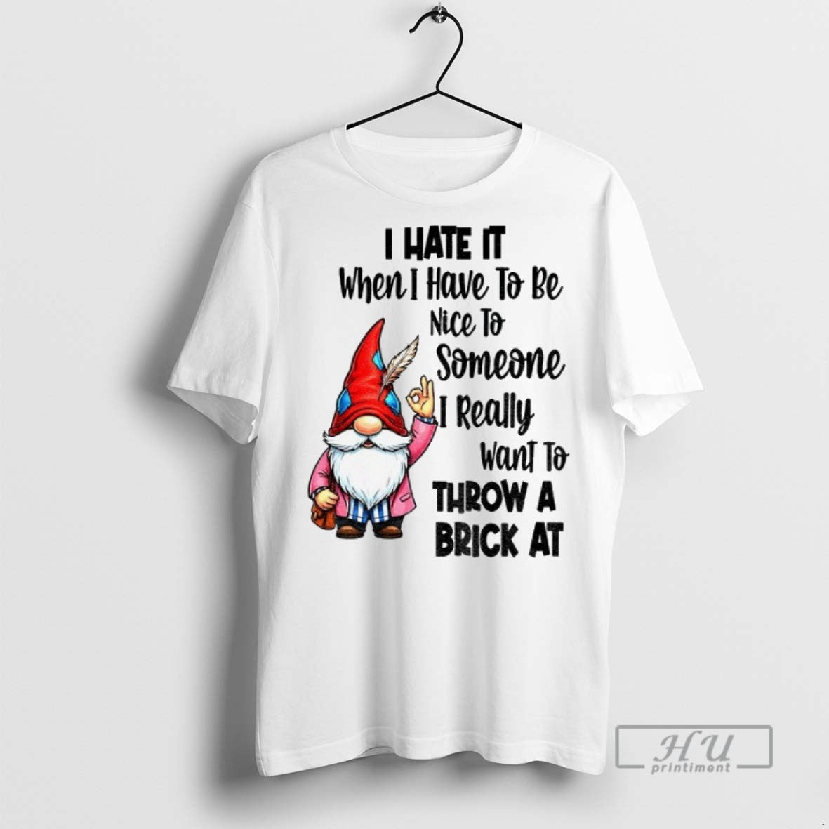 New Gnome Ok I Hate It When I Have To Be Nice To Someone