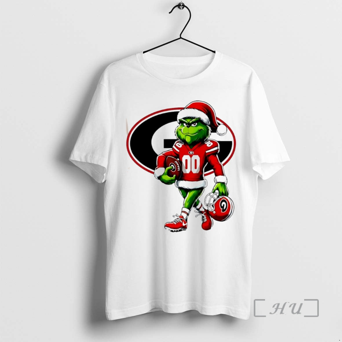 New Grinch Georgia Bulldogs Ncaa Football Circle