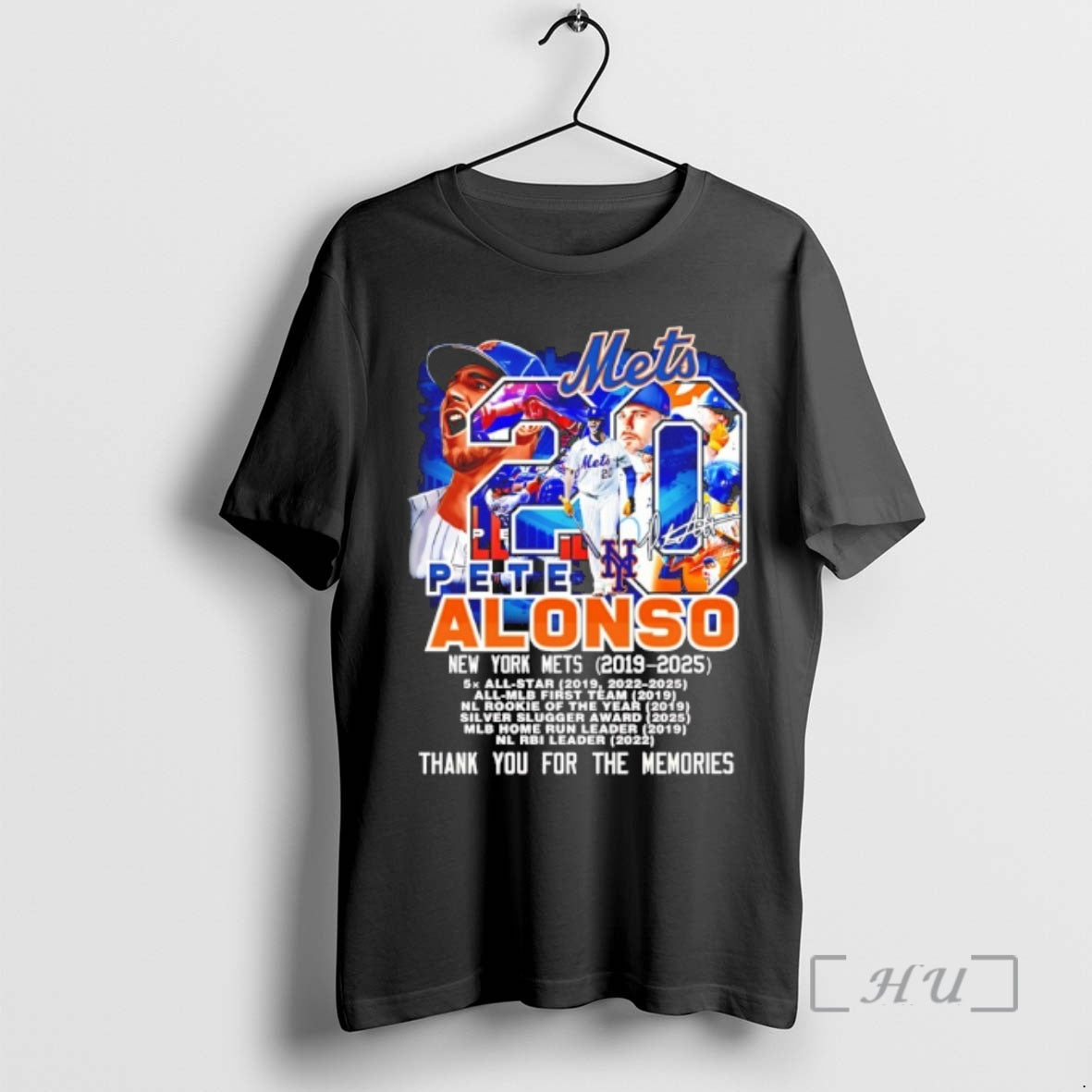 New New York Mets Pete Alonso 2019 2025 Thank You For The Memories Signature Premium