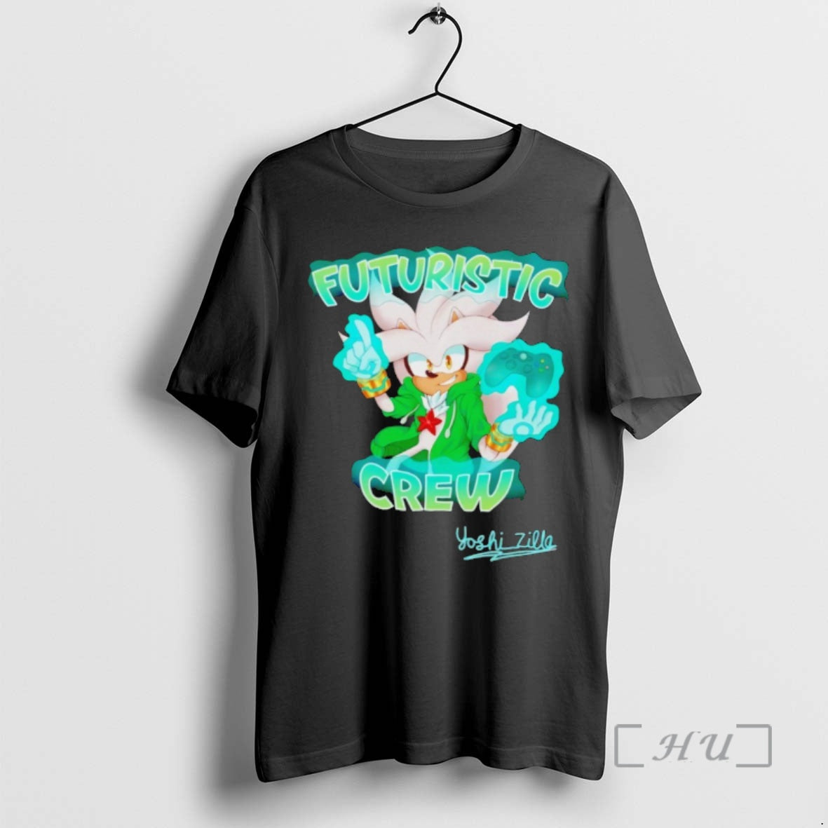 New Silver The Hedgehog Futuristic Crew