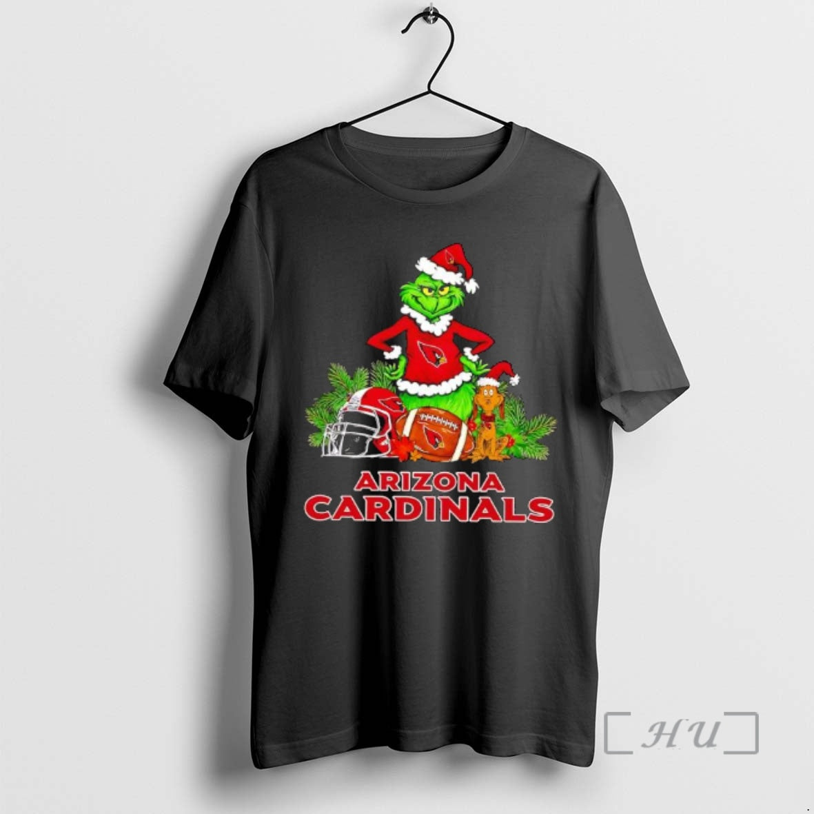 New The Grinch And Max Arizona Cardinals Christmas Helmet Items