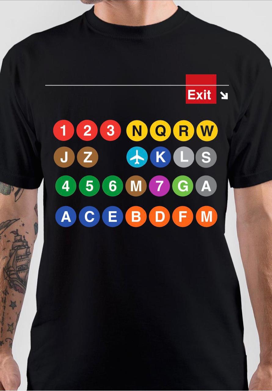 New York Black T-Shirt