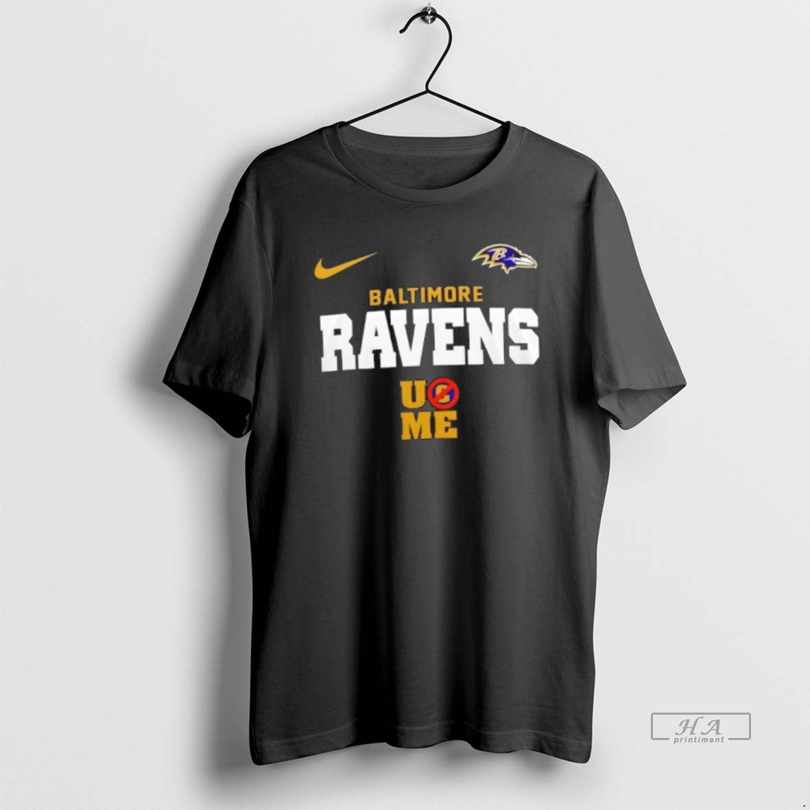 Official Baltimore Ravens X Ucme John Cena Never Give Up 2 Sided