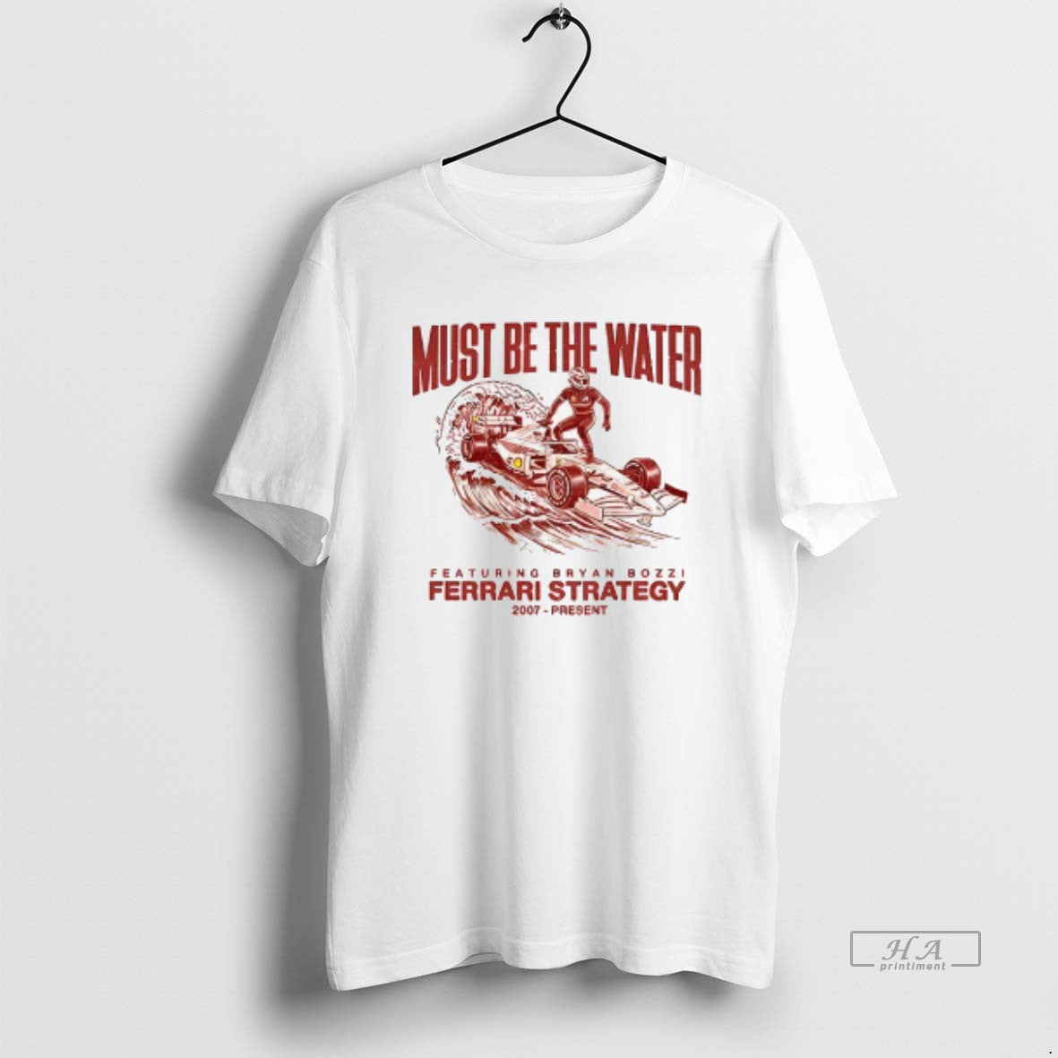 Official Featuring Bryan Bozzi Ferrari Strategy Must Be The Water Vintage