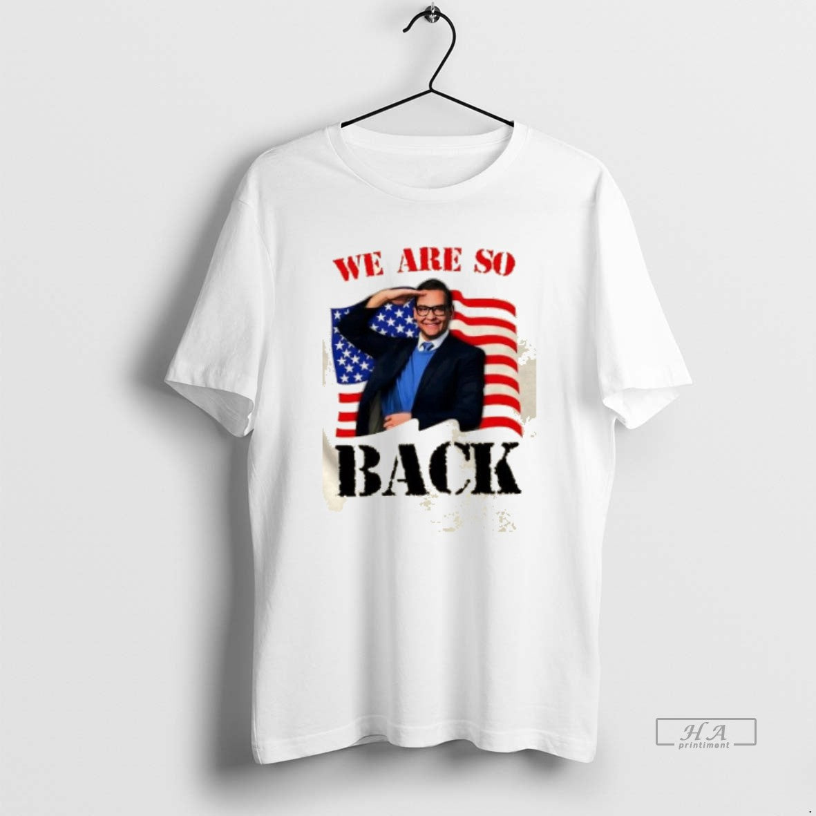 Official George Santos We Are So Back Us Flag