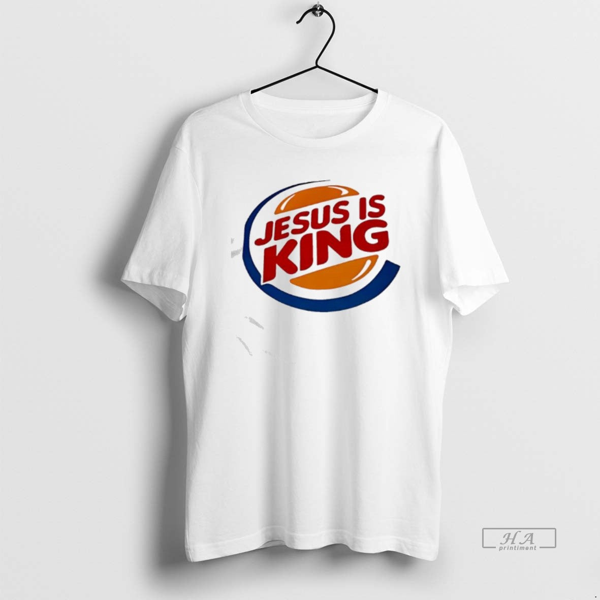 Official Jesus Is King X Burger King Logo