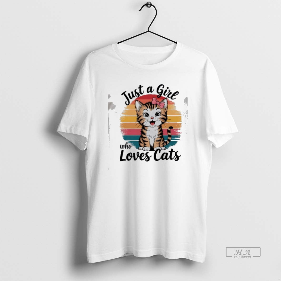Official Just A Girl Who Love Cats Cute