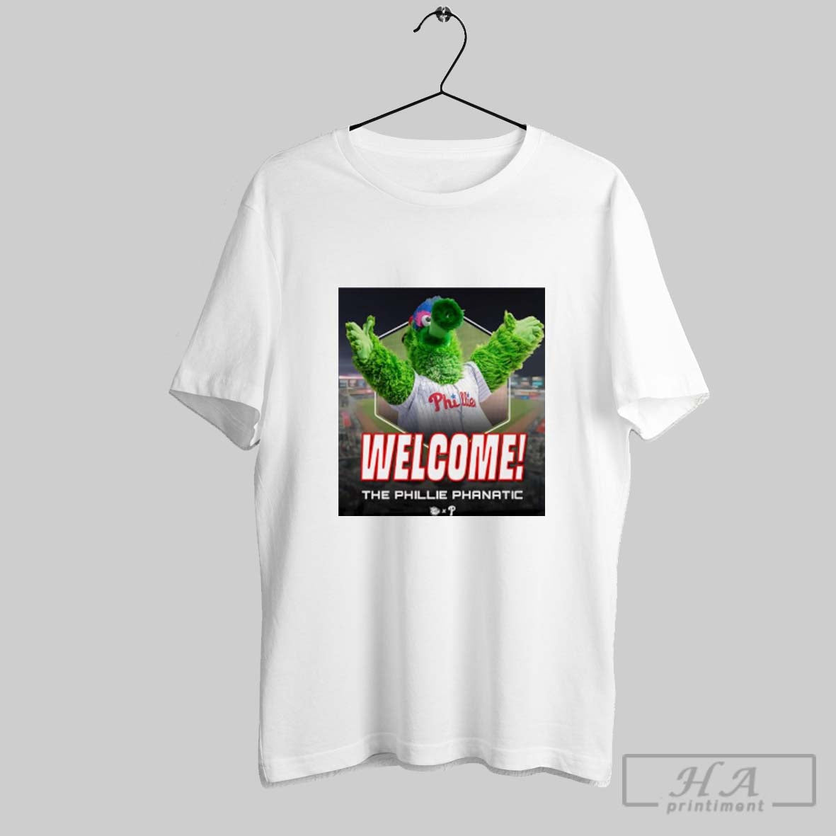 Official Philadelphia Phillies Vs New York Mets Mlb Welcome The Phillie Phanatic Mascot
