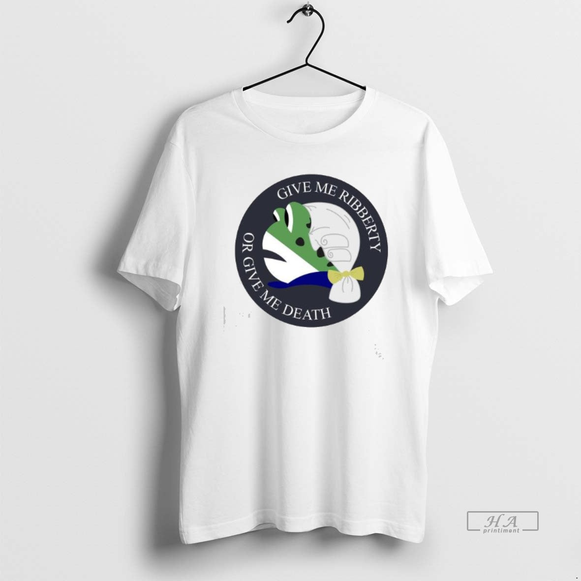 Official Portland Frog Give Me Ribberty Or Give Me Death