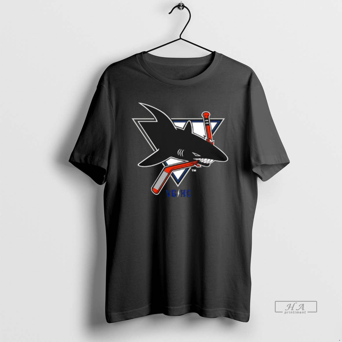 Official San Jose Sharks Violent Gentlemen Pocket Heritage Graphic Vghc