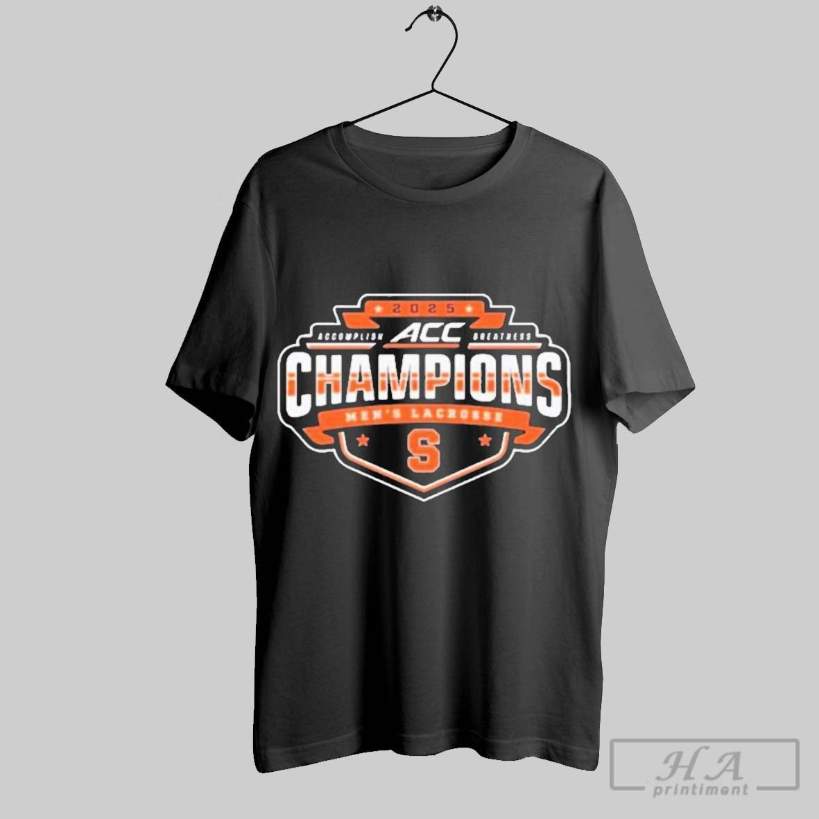 Official Syracuse Orange 2025 Acc Mens Lacrosse Conference Tournament Champions
