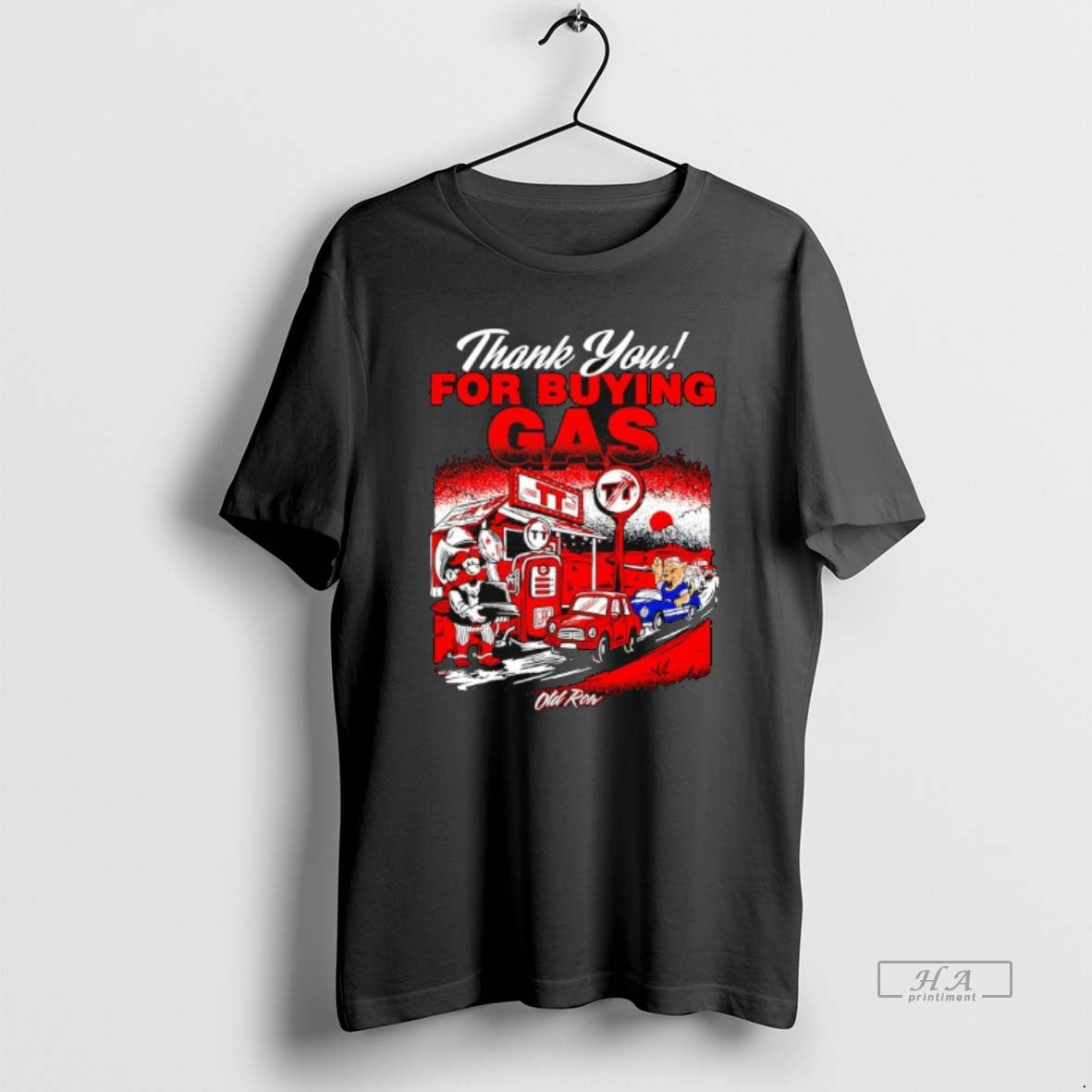 Official Thank You For Buying Gas Texas Tech Graphic