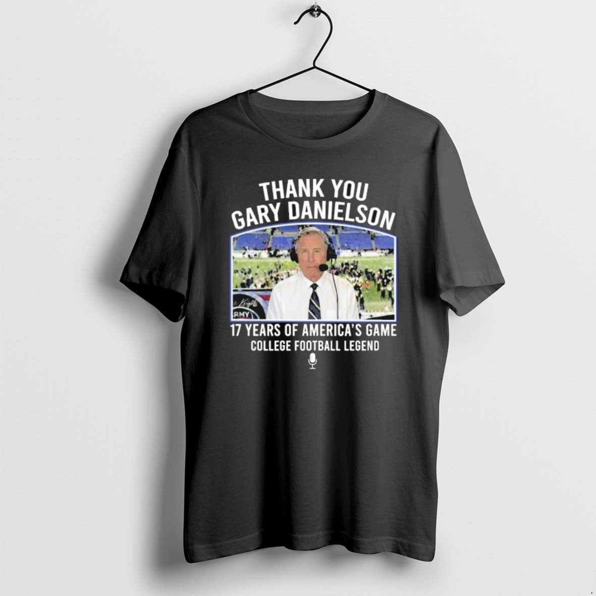 Official Thank You Gary Danielson 17 Years Of Americas Game College Football League