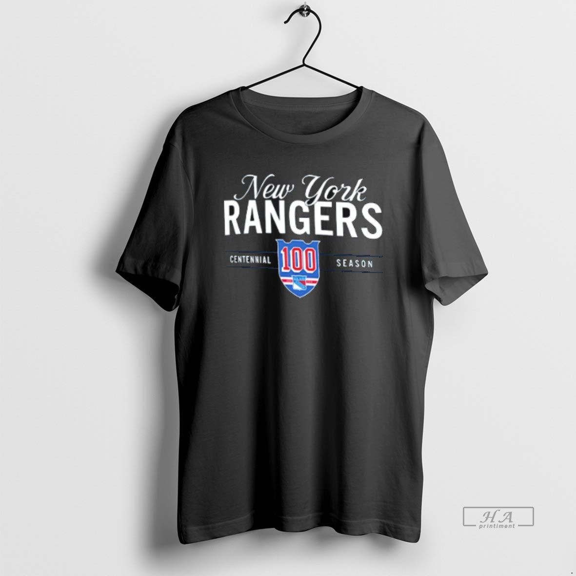 Official Trendy New York Hockey 100 Years Centennial Season