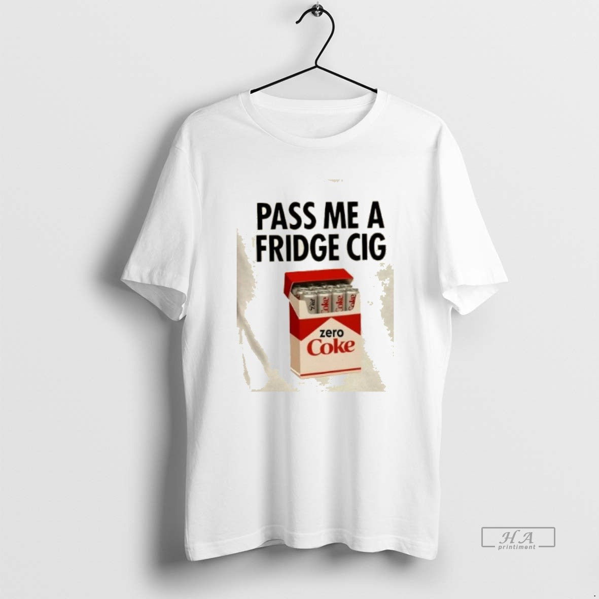 Official Trendy Pass Me A Fridge Cig Zero Coke