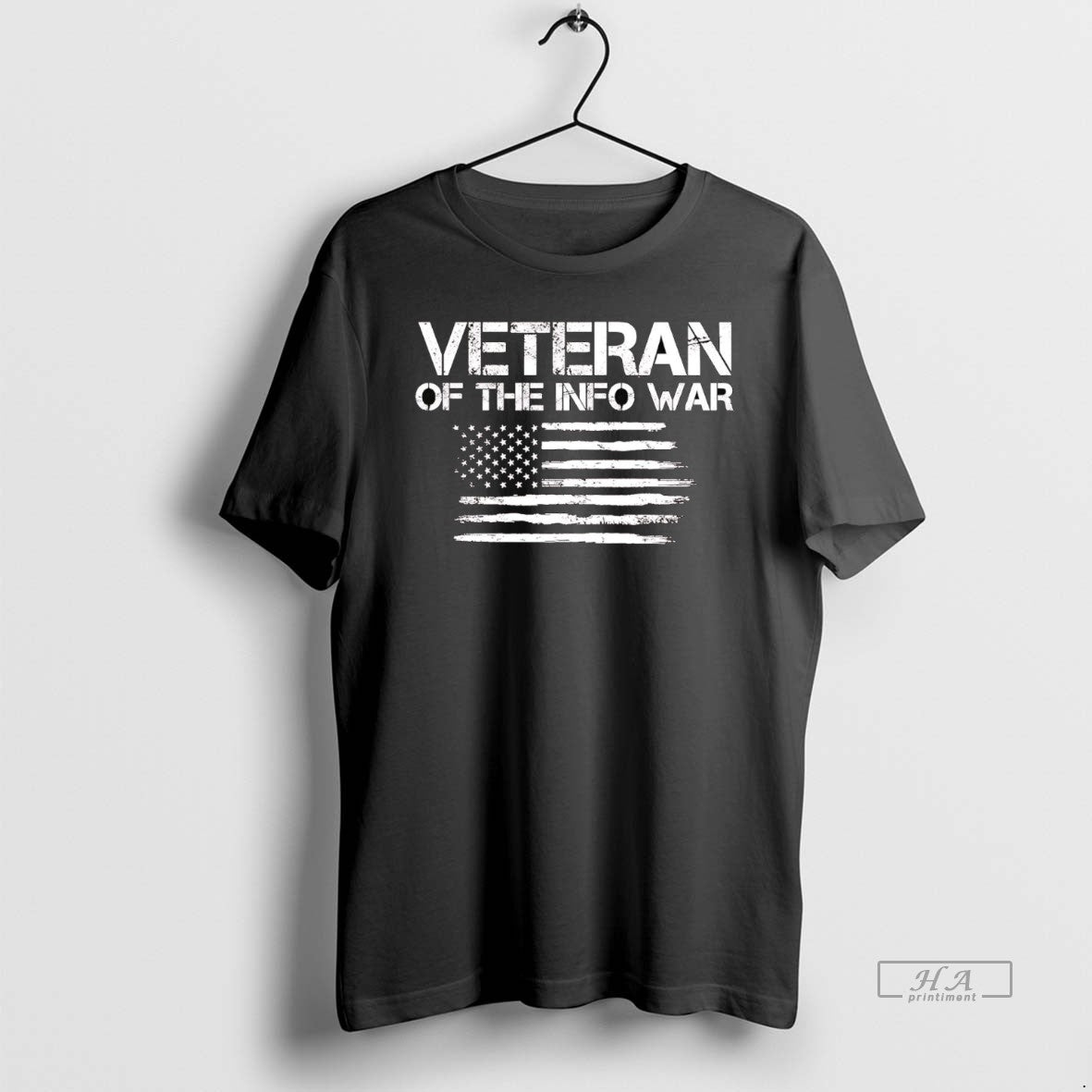 Official Trendy Veteran Of The Infowar Flag