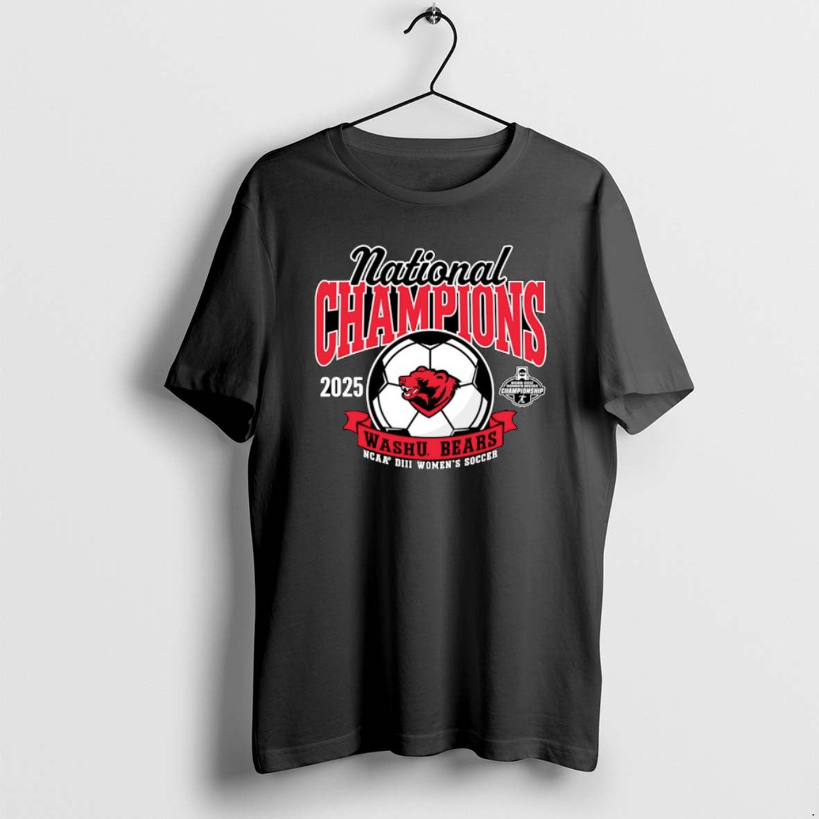 Official Washu Bears 2025 Womens Soccer National Champions Christmas