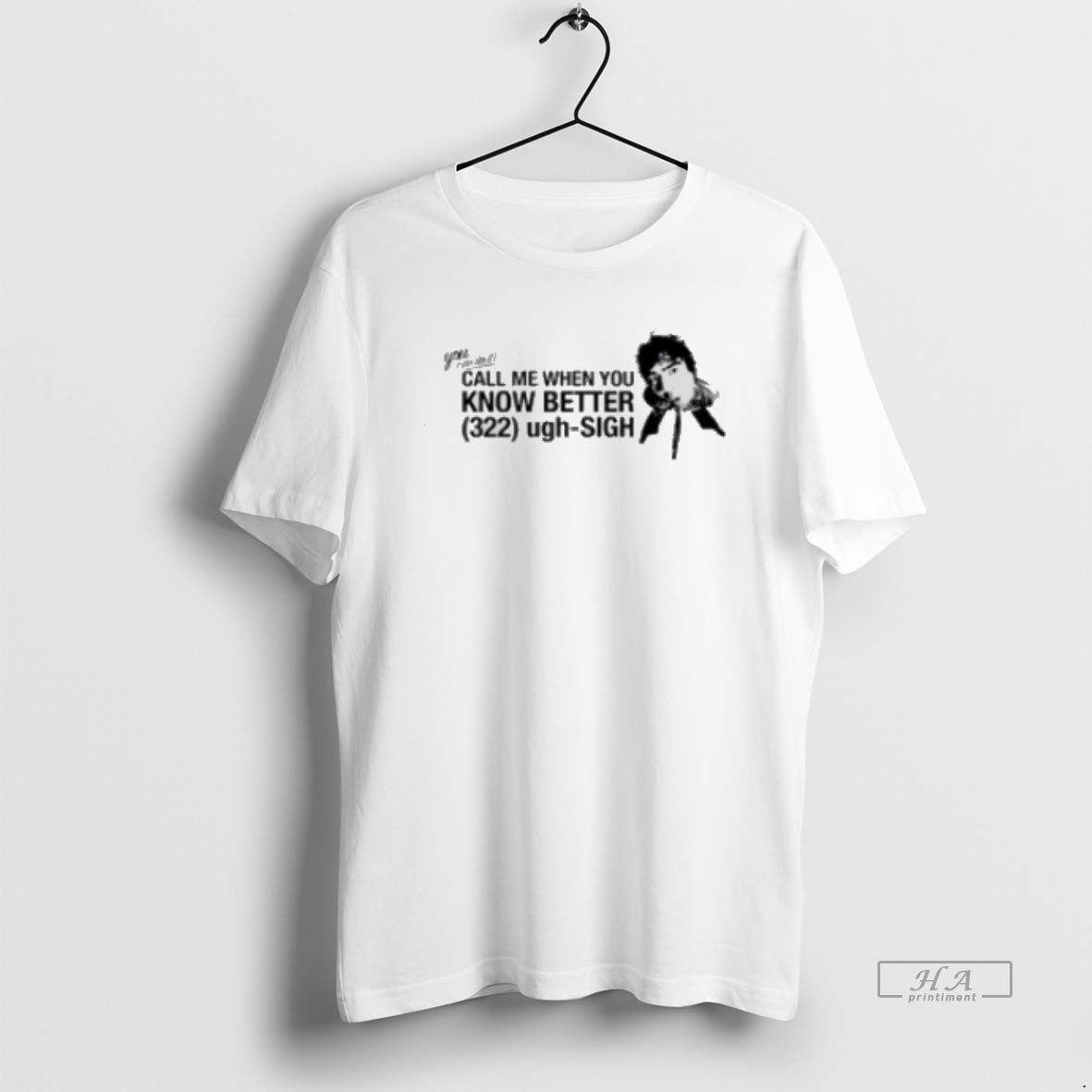 Official Youan Do It Call Me When You Know Better 322 Ugh Sigh Classic Womens