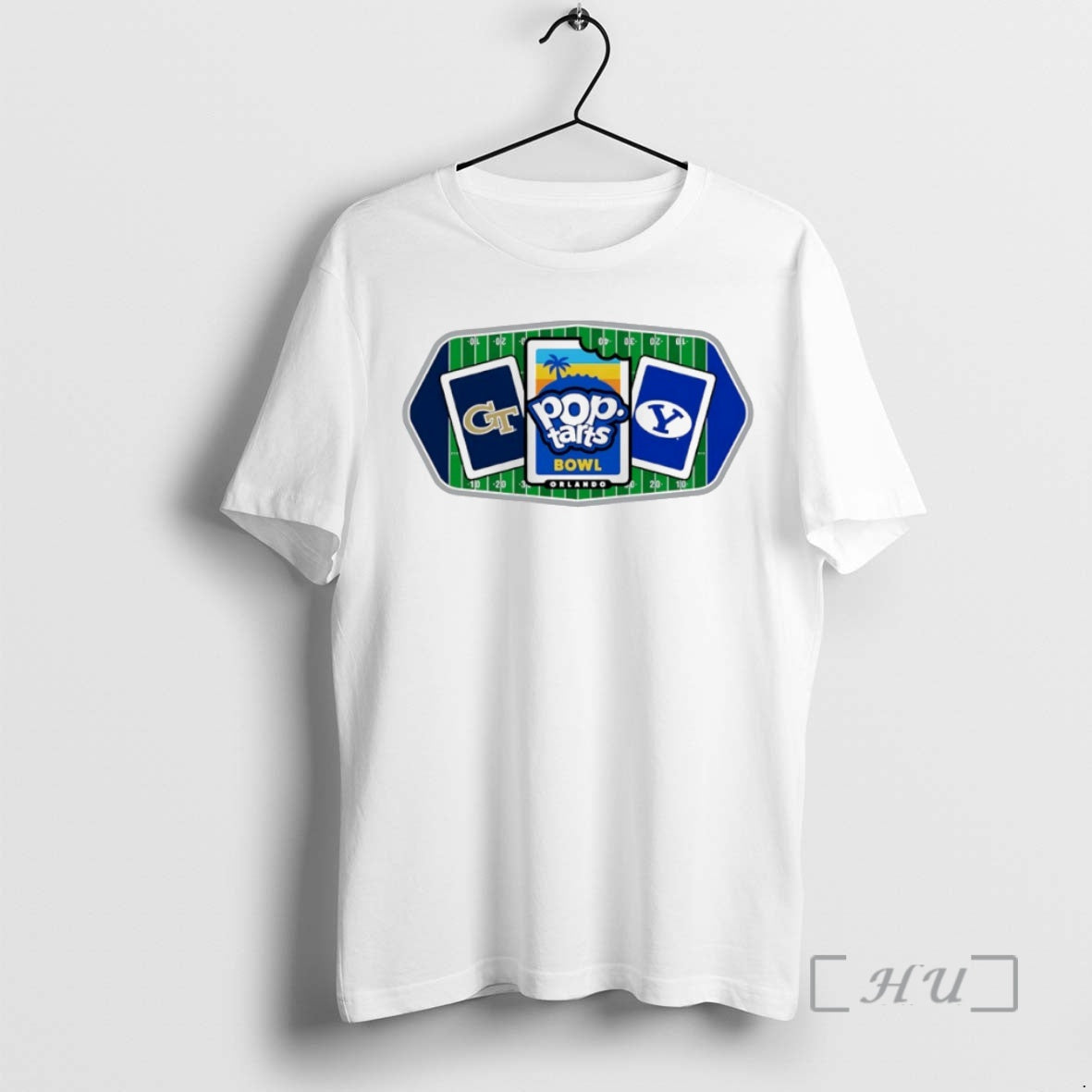 Officials 2025 Pop Tarts Bowl 2 Team Georgia Tech Yellow Jackets Vs Byu Cougars Circle