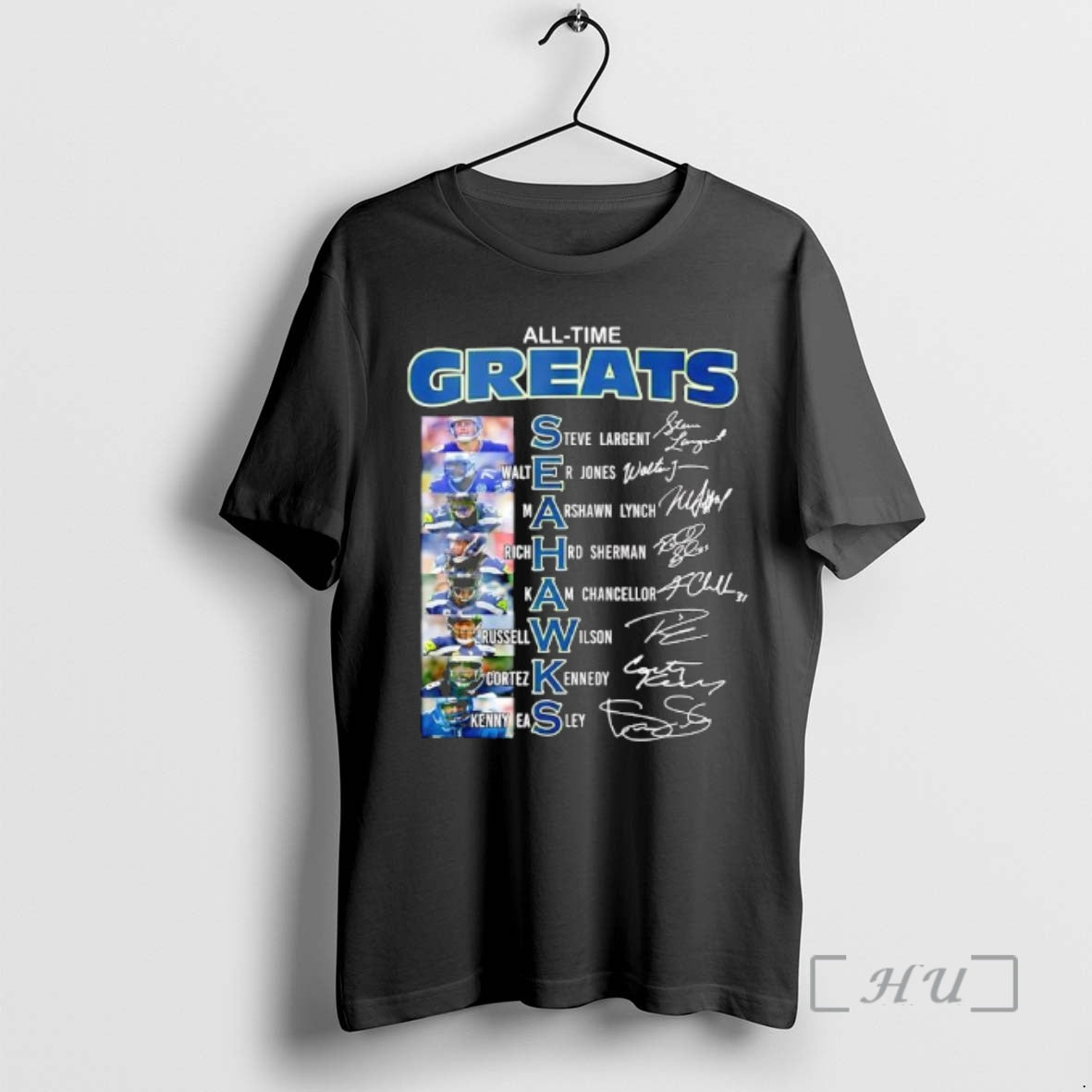 Officials All Time Greats Seahawks Players List Name And Signature