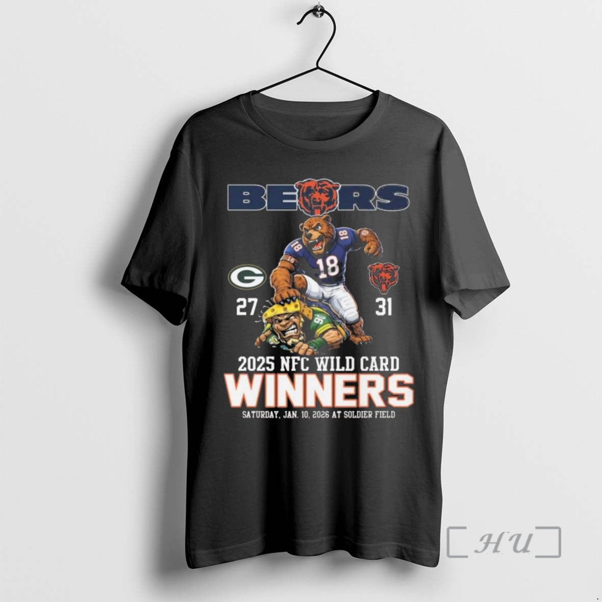 Officials Bears Beat Packers 2025 Nfc Wild Card Winners Jan 10 2026 At Soldier Field