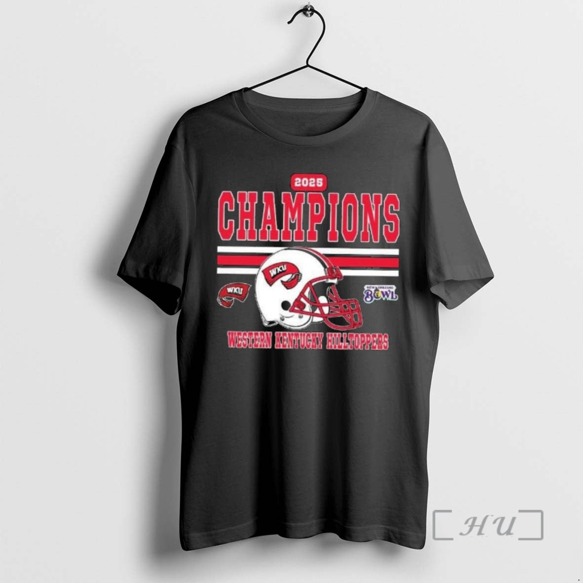 Officials Celebrates 2025 New Orleans Bowl Champions Western Kentucky Hilltoppers Football Champions 2025 New Orleans
