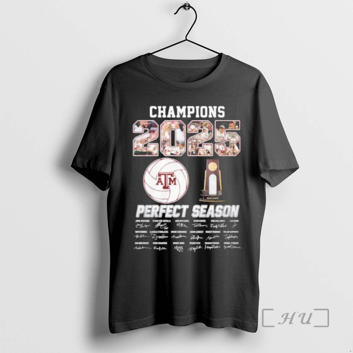 Officials Champions 2025 Perfect Season Texas Am Volleyball