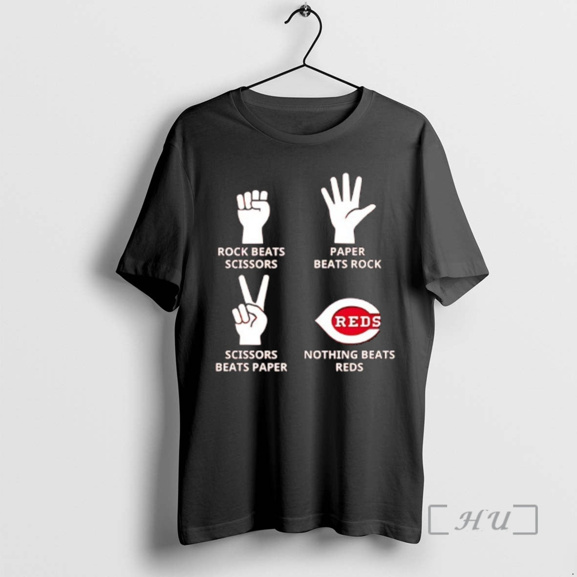Officials Cincinnati Reds Nothing Beats Rock Beats Scissors Paper Beats Rock Scissors Beats Paper Premium