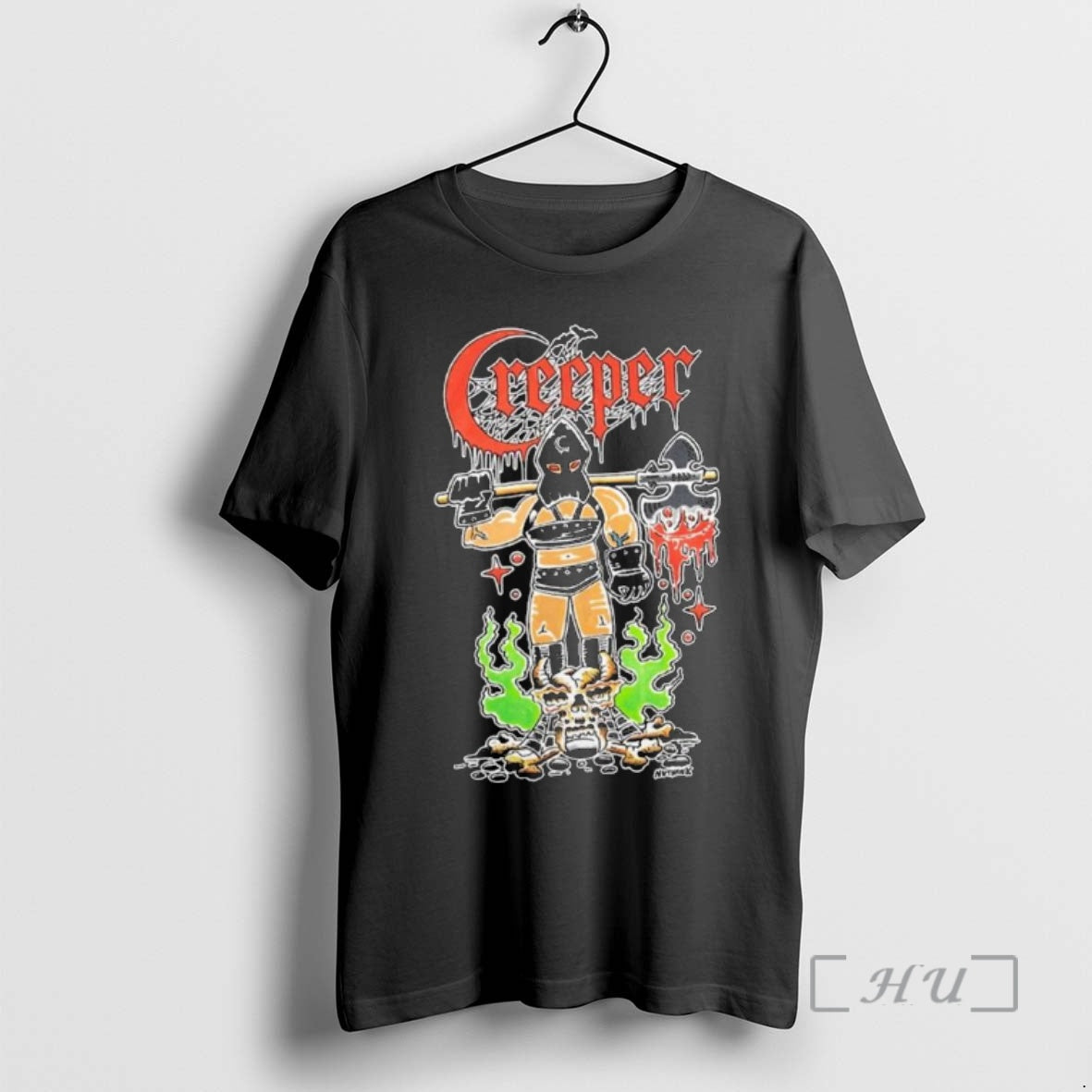 Officials Creeper Mistress Of Death Old School Graphic