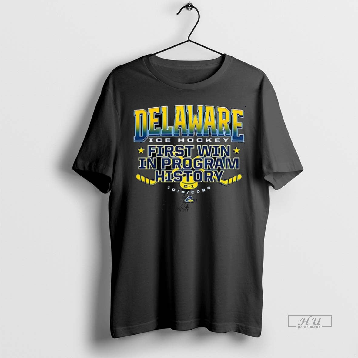Officials Delaware Ice Hockey First Win In Program History