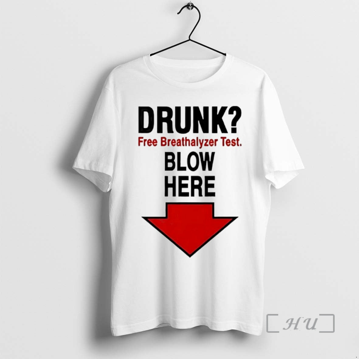 Officials Drunk Free Breathalyzer Test Blow Here Circle