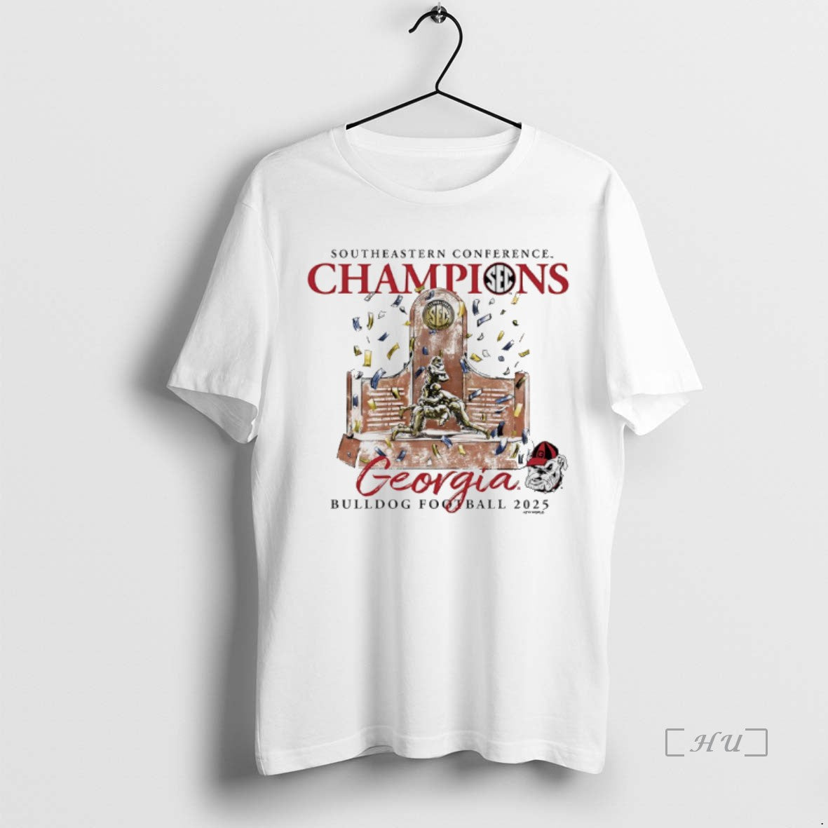 Officials Georgia Bulldogs 2025 Sec Football Champions Trophy