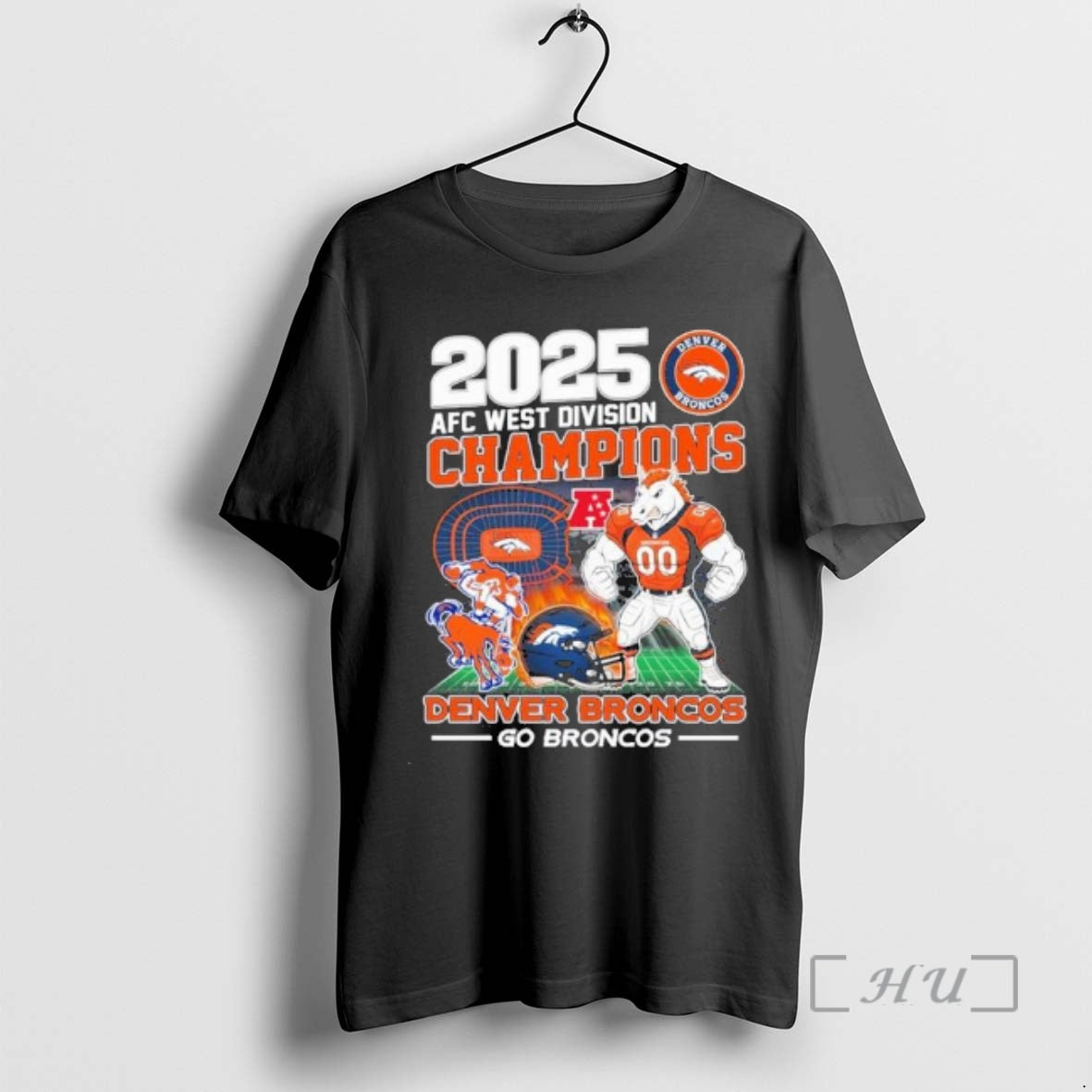 Officials Go Broncos 2025 Afc West Champions