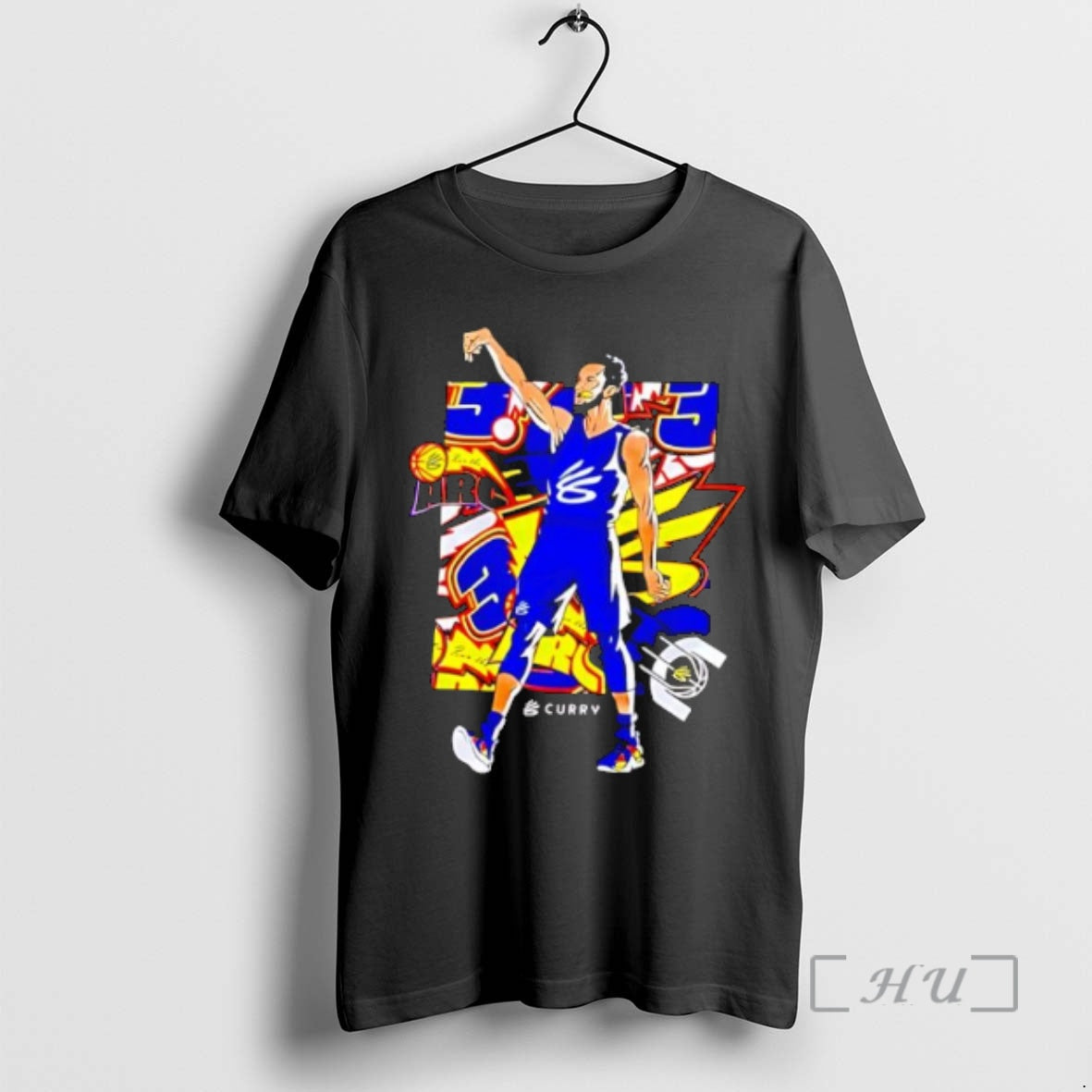 Officials Golden State Warriors Under Armour Curry Multi Animated
