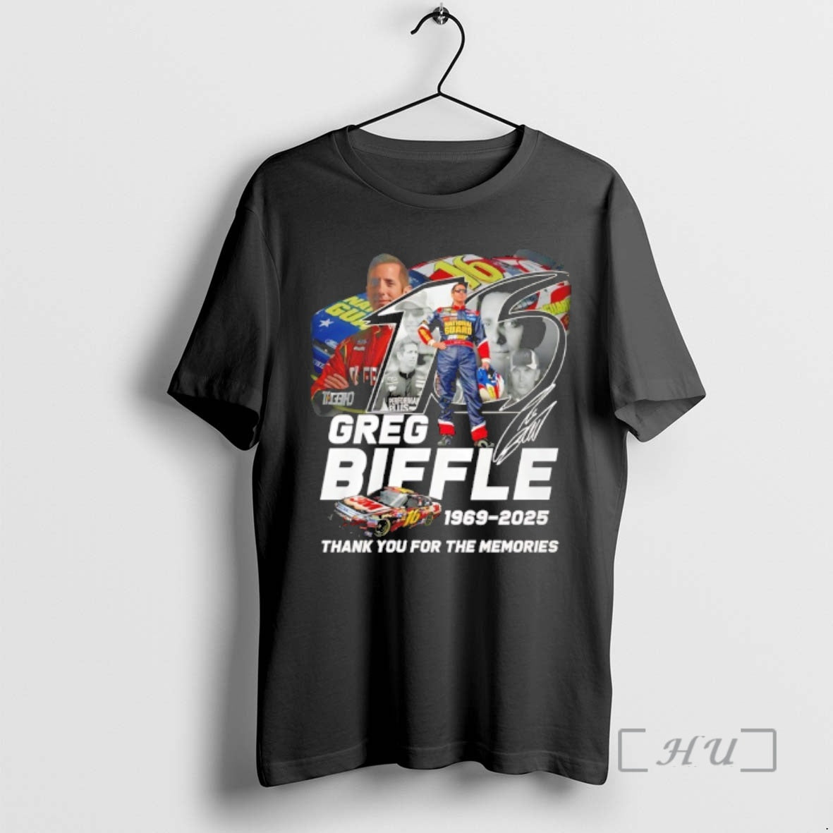 Officials Greg Biffle 1969 2025 Thank You For The Memories Signature Premium T Shirts Sweater