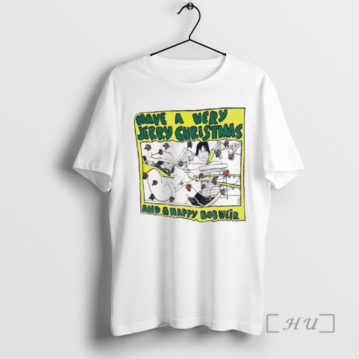 Officials Have A Very Jerry Christmas And A Happy Bob Weir Premium T Shirts Sweater
